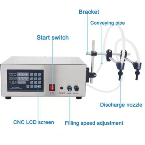 Double Nozzle Digital Liquid Filler DLF4000D View 2