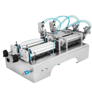 Double Nozzle Pneumatic Liquid Filler PLF500D