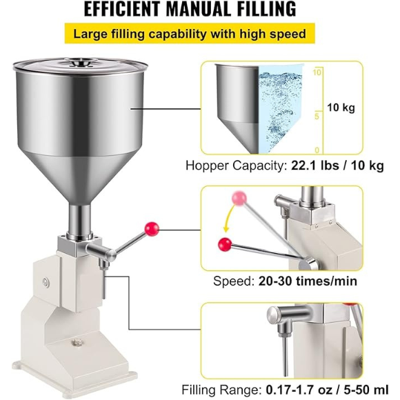 Manual Paste Filler MPF50 View 3