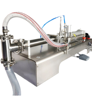 Single Nozzle Pneumatic Liquid Filler PLF100S