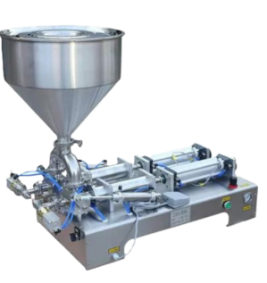 Double Nozzle Pneumatic Paste Filler PPF500D