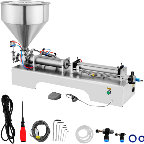 Single Nozzle Pneumatic Paste Filler PPF1000S